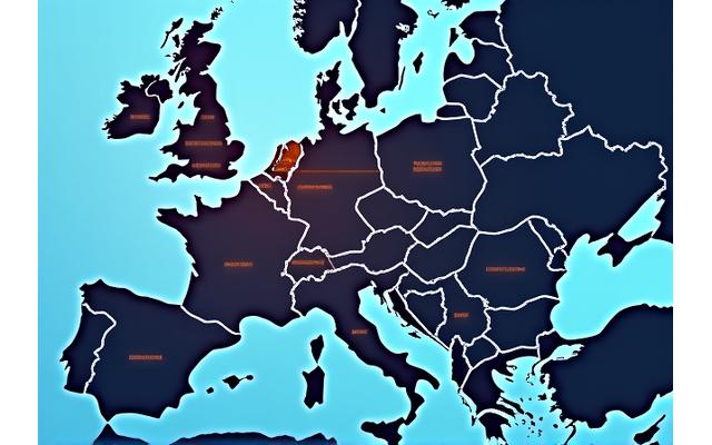 An infographic map of Central Europe highlighting Austria and its bordering countries (Germany, Switzerland, Slovenia, Italy), with distinct lines showing interconnected toll routes and clear indicators for different national toll systems.